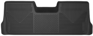 Ford F-150 Floor Liners - Rear - Husky Liners - X-act Contour, 2nd Row - Black - `09-`12 Ford F-150 Floor Liners - Rear - Husky Liners - X-act Contour, 2nd Row - Black - `09-`12